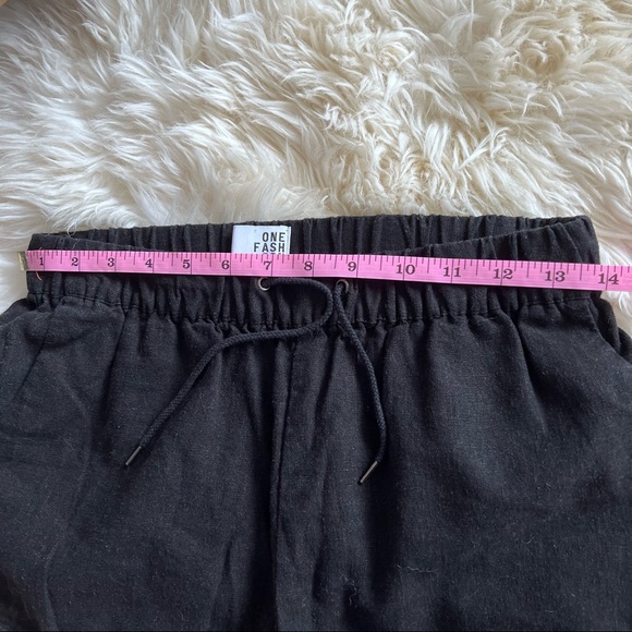 Linen Black Shorts Brand New Vero Moda Small - Picture 10 of 14